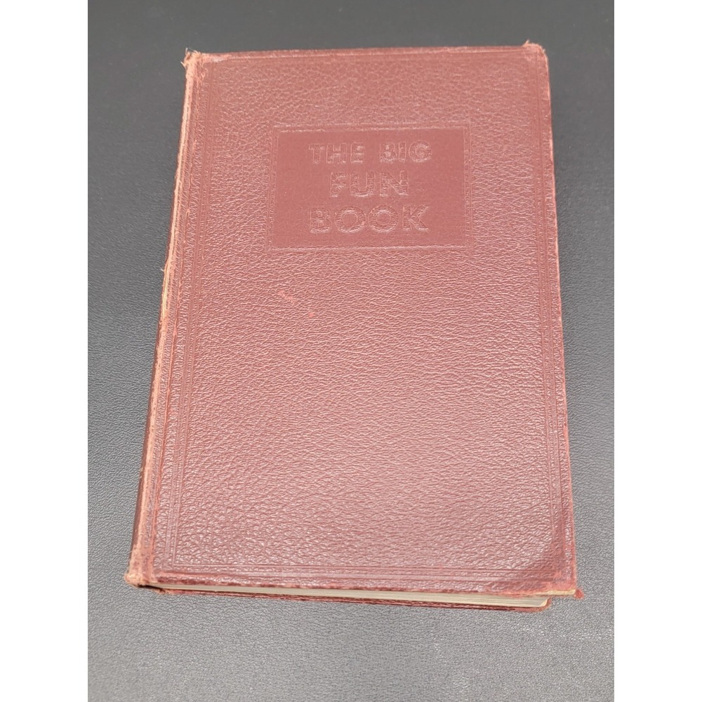 The Big Fun Book (1952) Grolier Society Book Of Knowledge‎ 50s Coffee Table Book